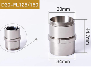 Ligte snyer outomatiese kopkollimerende lens met houer, D30F125/F150, P0580-1104-00001