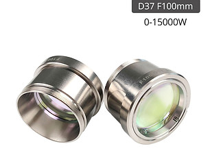 D37F100 Collimating lens with Holder 0~6000W (1pcs Biconvex Len+ 1pcs Menscus Len)