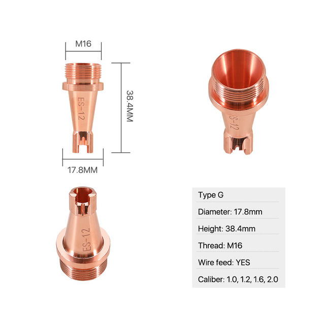 Buse de soudage de type G