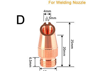 Qi Lin Welding Nozzle-Short Type D