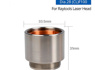 Raytools BM109 Collimating lens na may Barrel