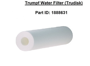 Filtr wody Trumpf, TRUMPF PN 1888631, Wkład filtra 20', stopień rozdrobnienia 50&micro;m