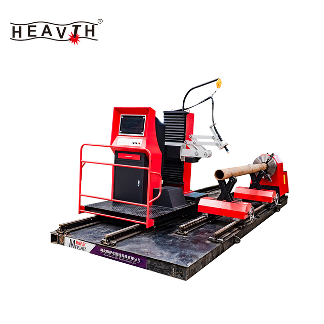 Dumaloq trubka MS-6XG uchun 6 eksa CNC kesishgan chiziqli burchakni kesish mashinasi
