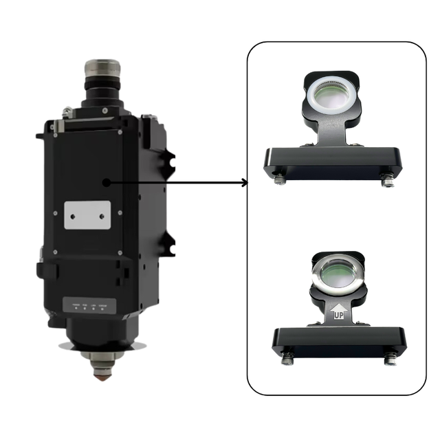 DP.M.Q0010AA Gruppo cassetto lente di protezione in fibra originale per testa di taglio laser BOCI BLT642H