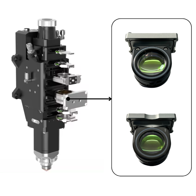 DP.M.Q0068AA Арыгінальнае валаконна-факусіруючае люстэрка для скрыні для лазернай рэжучай галоўкі BOCI BLT421